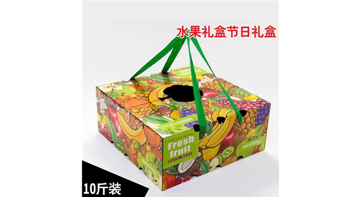 手提繩水果禮盒紙箱包裝